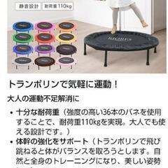 家庭用トランポリン 黒