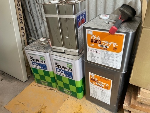 床を塗る塗料セット