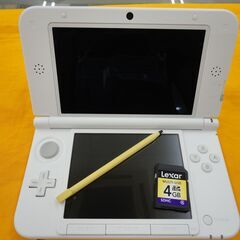 3DSLL 本体 ホワイト SPR-001 3DS専用拡張スライドパッド ニンテンドー ゲーム機 ds 3dsll 札幌市 西岡店の画像