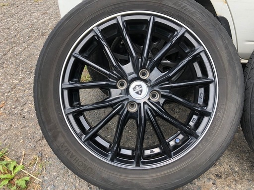 受渡し完了⭐️値下げしました　16インチアルミホイールタイヤ付き