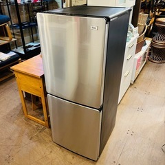 《売約済》【武蔵小山店】ハイアール　Haier JR-XP2NF148F 冷蔵庫 URBAN CAFE SERIES（アーバンカフェシリーズ） ステンレスブラック　検　JR-XP2NF173F-XK [2ドア /右開きタイプ /148L] [冷凍室 54L] 大容量　JR-XP2NF173F 2022年製 シルバー　レアカラー　かっこいい 🚚 運搬無料エリア有 / 品川区 リサイクルショップ ランバールーム 武蔵小山店  ◀︎ 武蔵小山パルム 戸越銀座 隣