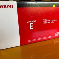 未開封　Canon 純正トナーカードリッジ
E ブラック3本セット