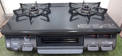 エイブイ：Rinnai ガステーブル RT64JH6S2-GL 都市ガス用 左強火力 2021年製