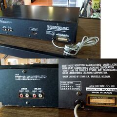 当時物 AKAI カセットデッキ HX-R40 リバースデッキ アカイ 通電/再生確認済 札幌市 新道東店の画像