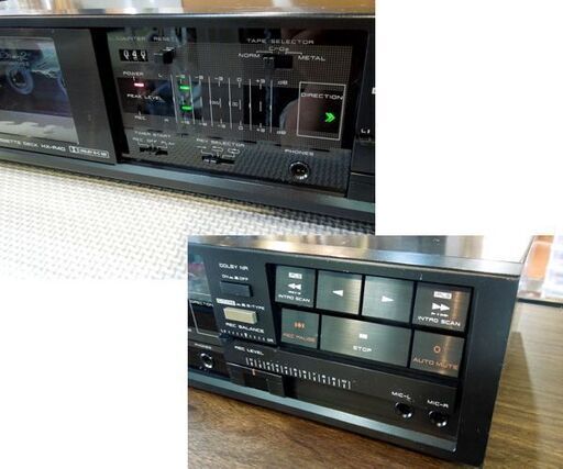 当時物 AKAI カセットデッキ HX-R40 リバースデッキ アカイ ジャンク品 札幌市 新道東店