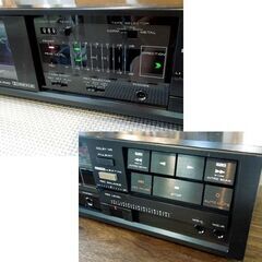 当時物 AKAI カセットデッキ HX-R40 リバースデッキ アカイ 通電/再生確認済 札幌市 新道東店の画像