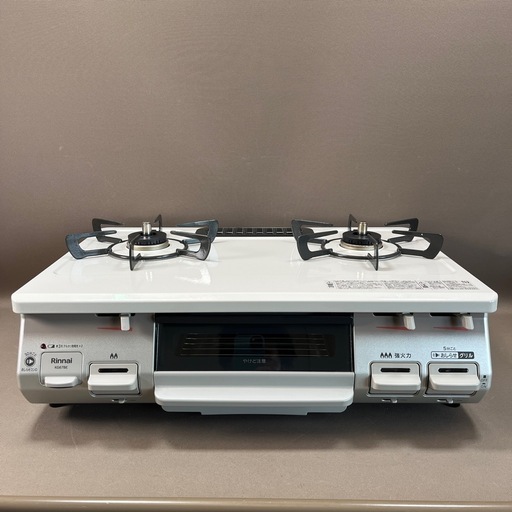 【美品】Rinnai LPガス用 KG67BE ガステーブル RT67JH 2022年製 右側強火 60㎝幅 リンナイ ガスコンロ　プロパンガス用