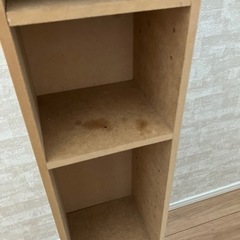 【再値下げしました】棚　木製　ミニ棚　可動棚の画像