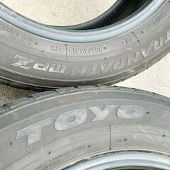 夏16インチ【日本製】トーヨー 205/60R16【富山】2020年 TOYO 東洋 トランパス MPZ 中古2本 ノア ヴォクシー プリウスα ジューク ステップワゴン 等の画像