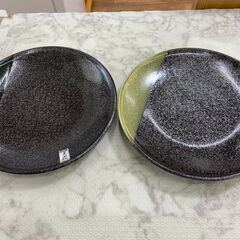 ▼値下げ▼【新品】天ぷらセット 美濃 中皿×2 皿×5 徳利×1 菜箸×1 店頭販売 南区花畑の画像