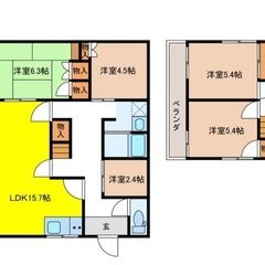 【敷金、礼金なし】　岐阜市加野二丁目戸建 - 岐阜市