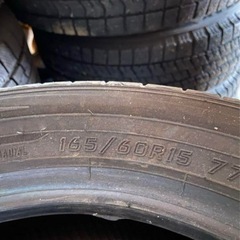 タイヤ　165/60r15 夏タイヤ