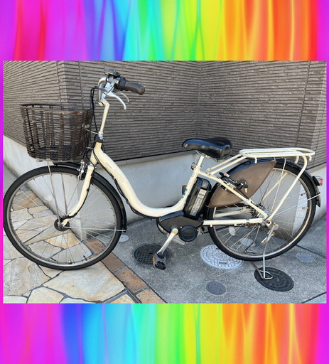 ?バッテリーほぼ新品！8.9Ah ?ブリヂストン　アシスタ　電動自転車　電動アシスト自転車　26インチ