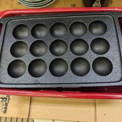 <値下げしました1300→900→480＞たこ焼きプレート（ガス対応）