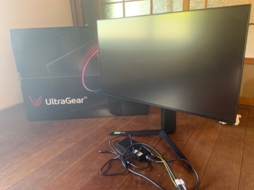 最終値下　奈良県　引き取り限定　LG ゲーミングモニター　27GP950　27インチ　4k 144Hz 美品