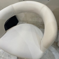 昇降機能付　ホワイト　2脚の画像