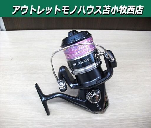 シマノ 20 ストラディックSW 5000XG スピニングリール 04244 良品 SHIMANO STRADIC SW ハイスピードモデル 苫小牧西店