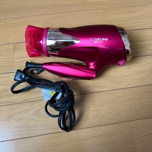 KOIZUMI マイナスイオンヘアドライヤー ピンク
