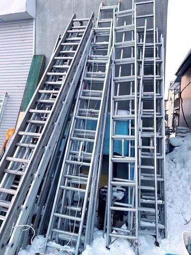 【どれでも1本11,000円】アルミはしご 二連梯子 ALINCO ハセガワ Cosmos エバーステップ アルメイト Pica 6m 7m