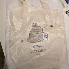【新品未使用】となりのトトロ 刺繍トートバッグ の画像