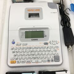 ★ジモティ割あり★ カシオ ネームランド    動作確認／クリー...