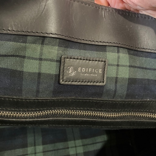  メンズ　エディフィス トートバッグ 2way ビジネス 仕事 