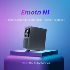 Emotn N1 プロジェクター 世界初Netflixライセンス取得！