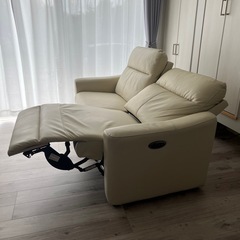 電動ソファ　美品　
ニトリの画像