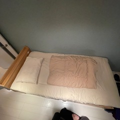 マットレス・まくら・布団の3点組（シングルサイズ）