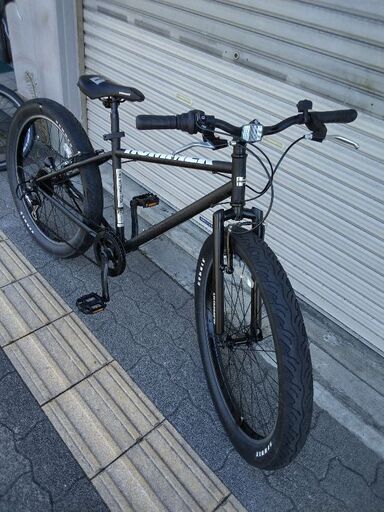 美品☆HUMMER[ハマー]26吋 FAT BIKE(ファットバイク) 外装6段/ブラック