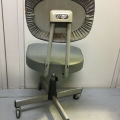 A2223　ノーリツ椅子　東海金属工業　イス　学校　オフィス　事務　昭和レトロ　キャスター付きの画像