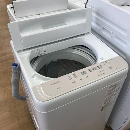 ★ジモティ割あり★ Panasonic   洗濯機   6.0kg   年式2023   動作確認／クリーニング済み KJ5968