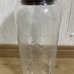 未使用品リラックマお茶ボトルガラス瓶の画像
