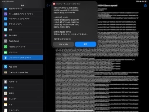 iPad pro 第3世代 12.9 SIMフリー（pencil付き)