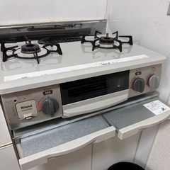 【予定者決定】ガステーブル 都市ガス　引き出し 0円　自取り