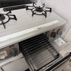 【予定者決定】ガステーブル 都市ガス　引き出し 0円　自取りの画像