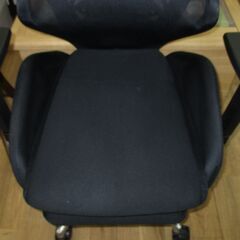 R603 DEVAISE オフィスチェア オットマン160°リクライニング、Used・キレイの画像