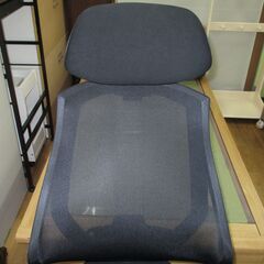 R603 DEVAISE オフィスチェア オットマン160°リクライニング、Used・キレイの画像