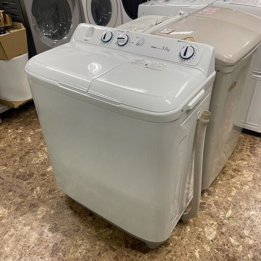 ハイアール 二層式電気洗濯機 JW-W55E 2020年製 5.5キロ 札幌 東区