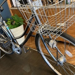 SALE！全品防犯登録無料！チェーン新品！】 LEDオートライト 6段変速