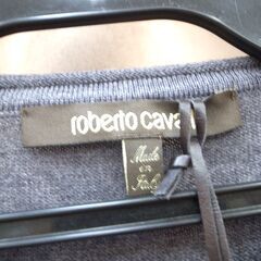 143/608 roberto cavalli ロベルトカヴァリ メンズ ニット セーター 未使用品の画像