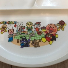アンパンマン　キャラクター　こども　お皿の画像