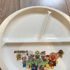 アンパンマン　キャラクター　こども　お皿の画像