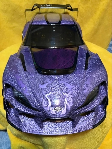 ADDICTION GRスープラ For HYCADEリアルグレードエングレービング風ペイント他新品