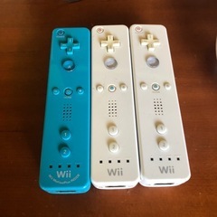 wii ゲーム　 ソフト　コントローラーセットの画像