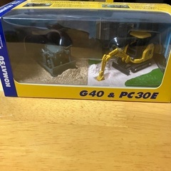 コマツ　ミニチュア　Ｇ40&PC30E　＊郵送相談可