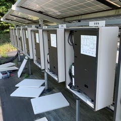 低圧太陽光発電所の草刈り兼スマホで簡単な写真撮りの画像