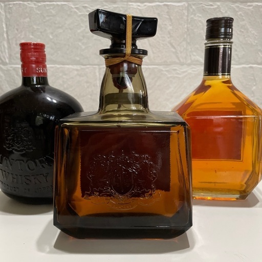 特価　古酒ウイスキー3本セット