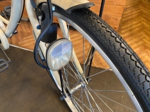 防犯登録料 無料！】26インチ シングルギア自転車