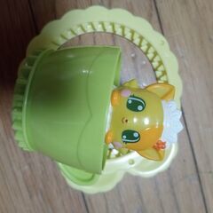 ハッピーセット　ひらけ！ここたま　ティーカップのくるくるフラワー...